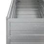 Arriate de acero galvanizado plateado 100x40x77 cm de vidaXL, Maceteros y jardineras - Ref: Foro24-316896, Precio: 43,10 €, D...