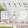 Sillas jardín 2 uds madera maciza pino blanco 50x48x91,5 cm de vidaXL, Sillas de jardín - Ref: Foro24-824026, Precio: 150,65 ...