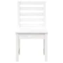 Sillas jardín 2 uds madera maciza pino blanco 50x48x91,5 cm de vidaXL, Sillas de jardín - Ref: Foro24-824026, Precio: 150,65 ...