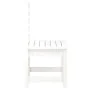 Sillas jardín 2 uds madera maciza pino blanco 50x48x91,5 cm de vidaXL, Sillas de jardín - Ref: Foro24-824026, Precio: 150,65 ...