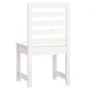 Sillas jardín 2 uds madera maciza pino blanco 50x48x91,5 cm de vidaXL, Sillas de jardín - Ref: Foro24-824026, Precio: 150,65 ...