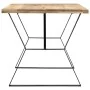 Mesa de comedor de madera maciza de mango 140x80x76 cm de vidaXL, Mesas de cocina y de comedor - Ref: Foro24-247947, Precio: ...