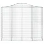 Cestas gaviones 13 uds forma de arco hierro 200x50x160/180 cm de vidaXL, Maceteros y jardineras - Ref: Foro24-3145714, Precio...