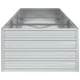 Arriate de acero galvanizado plateado 240x80x45 cm de vidaXL, Maceteros y jardineras - Ref: Foro24-316888, Precio: 56,58 €, D...