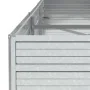 Arriate de acero galvanizado plateado 240x80x45 cm de vidaXL, Maceteros y jardineras - Ref: Foro24-316888, Precio: 56,58 €, D...
