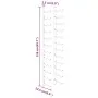 Wall-mounted wine rack for 24 bottles, 2 units, golden iron. by vidaXL, Wine racks - Ref: Foro24-340886, Price: 90,73 €, Disc...