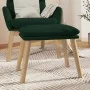 Reposapiés de terciopelo verde oscuro 45x29,5x35 cm de vidaXL, Otomanas - Ref: Foro24-341437, Precio: 35,79 €, Descuento: %