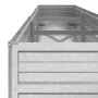 Arriate de acero galvanizado plateado 240x40x45 cm de vidaXL, Maceteros y jardineras - Ref: Foro24-316889, Precio: 52,03 €, D...