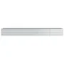 Galvanized silver steel flowerbed 400x80x45 cm by vidaXL, Pots and planters - Ref: Foro24-316899, Price: 74,44 €, Discount: %