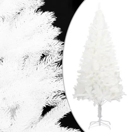 Árbol artificial de Navidad con hojas realistas blanco 120 cm de vidaXL, Arboles de navidad - Ref: Foro24-321021, Precio: 53,...
