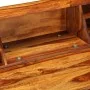 Escritorio de madera maciza de sheesham y acero 110x50x94 cm de vidaXL, Escritorios - Ref: Foro24-247964, Precio: 339,50 €, D...