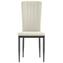 Sillas de comedor 2 unidades terciopelo crema de vidaXL, Sillas de comedor - Ref: Foro24-326102, Precio: 91,85 €, Descuento: %