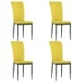 Sillas de comedor 4 uds terciopelo amarillo mostaza de vidaXL, Sillas de comedor - Ref: Foro24-326111, Precio: 154,88 €, Desc...