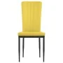 Esszimmerstühle 4 Stück senfgelber Samt von vidaXL, Essstühle - Ref: Foro24-326111, Preis: 154,88 €, Rabatt: %