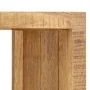 Estantería madera maciza de mango 40x30x175 cm de vidaXL, Librerías y estanterías - Ref: Foro24-247968, Precio: 244,53 €, Des...