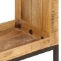 Estantería madera maciza de mango 40x30x175 cm de vidaXL, Librerías y estanterías - Ref: Foro24-247968, Precio: 244,53 €, Des...