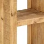 Estantería madera maciza de mango 40x30x175 cm de vidaXL, Librerías y estanterías - Ref: Foro24-247968, Precio: 244,53 €, Des...