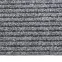 Alfombra felpudo atrapasuciedad gris 100x100 cm de vidaXL, Alfombras - Ref: Foro24-327174, Precio: 32,10 €, Descuento: %
