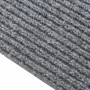 Alfombra felpudo atrapasuciedad gris 100x100 cm de vidaXL, Alfombras - Ref: Foro24-327174, Precio: 32,10 €, Descuento: %