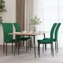 Sillas de comedor 4 unidades terciopelo verde oscuro de vidaXL, Sillas de comedor - Ref: Foro24-326106, Precio: 137,32 €, Des...