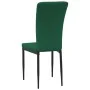 Sillas de comedor 4 unidades terciopelo verde oscuro de vidaXL, Sillas de comedor - Ref: Foro24-326106, Precio: 137,32 €, Des...