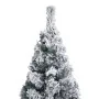 Árbol de Navidad artificial delgado verde con nieve PVC 240 cm de vidaXL, Arboles de navidad - Ref: Foro24-320956, Precio: 62...