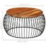 Solid recycled wood coffee table Ø68 cm by vidaXL, Coffee table - Ref: Foro24-338022, Price: 120,46 €, Discount: %