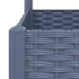 Jardinera con enrejado PP gris oscuro 40x40x136 cm de vidaXL, Maceteros y jardineras - Ref: Foro24-318249, Precio: 50,72 €, D...
