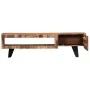 Mueble para TV madera maciza de sheesham 140x30x40 cm de vidaXL, Muebles TV - Ref: Foro24-247980, Precio: 161,83 €, Descuento: %