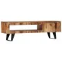 Mueble para TV madera maciza de sheesham 140x30x40 cm de vidaXL, Muebles TV - Ref: Foro24-247980, Precio: 161,83 €, Descuento: %