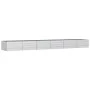 Arriate de acero galvanizado plateado 480x80x45 cm de vidaXL, Maceteros y jardineras - Ref: Foro24-316901, Precio: 83,15 €, D...