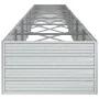 Arriate de acero galvanizado plateado 480x80x45 cm de vidaXL, Maceteros y jardineras - Ref: Foro24-316901, Precio: 83,15 €, D...