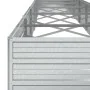 Arriate de acero galvanizado plateado 480x80x45 cm de vidaXL, Maceteros y jardineras - Ref: Foro24-316901, Precio: 83,15 €, D...
