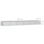 Arriate de acero galvanizado plateado 480x80x45 cm de vidaXL, Maceteros y jardineras - Ref: Foro24-316901, Precio: 83,15 €, D...