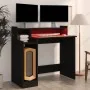 Escritorio con luz LED madera contrachapada negro 97x45x90 cm de vidaXL, Escritorios - Ref: Foro24-805553, Precio: 73,77 €, D...