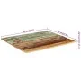 Tablero de mesa rectangular madera maciza 70x80 cm 15-16 mm de vidaXL, Tableros para mesas - Ref: Foro24-286049, Precio: 94,2...