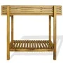 Arriate de madera maciza de acacia y zinc de vidaXL, Maceteros y jardineras - Ref: Foro24-43793, Precio: 115,28 €, Descuento: %
