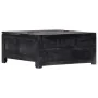 Mesa de centro madera maciza de mango negro 65x65x30 cm de vidaXL, Mesas de centro - Ref: Foro24-247986, Precio: 225,88 €, De...