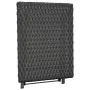Schwarzer Klapptisch aus synthetischem Rattan, 45 x 35 x 32 cm von vidaXL, Gartentische - Ref: Foro24-362251, Preis: 28,27 €,...