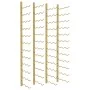 Wall-mounted wine rack for 36 bottles, 2 units, golden iron. by vidaXL, Wine racks - Ref: Foro24-340890, Price: 112,46 €, Dis...