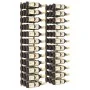 Wall-mounted wine rack for 36 bottles, 2 units, golden iron. by vidaXL, Wine racks - Ref: Foro24-340890, Price: 112,46 €, Dis...