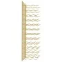 Wall-mounted wine rack for 36 bottles, 2 units, golden iron. by vidaXL, Wine racks - Ref: Foro24-340890, Price: 112,46 €, Dis...