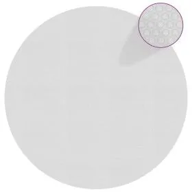 Cubierta solar de piscina de PE flotante gris 455 cm de vidaXL, Cubiertas para piscina - Ref: Foro24-93001, Precio: 61,11 €, ...