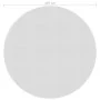 Cubierta solar de piscina de PE flotante gris 455 cm de vidaXL, Cubiertas para piscina - Ref: Foro24-93001, Precio: 61,11 €, ...