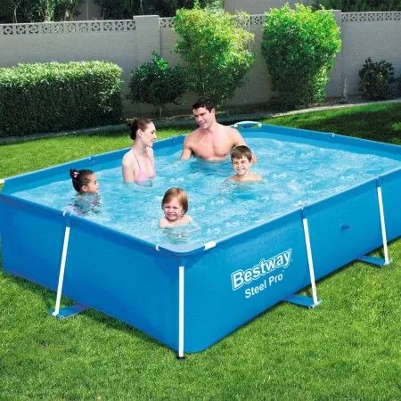 Bestway Piscina Steel Pro con estructura de acero 259x170x61cm 56403 de Bestway, Piscinas - Ref: Foro24-91596, Precio: 83,19 ...