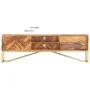 Mueble para TV madera maciza de sheesham 140x30x45 cm de vidaXL, Muebles TV - Ref: Foro24-247998, Precio: 187,78 €, Descuento: %
