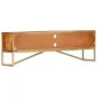 Mueble para TV madera maciza de sheesham 140x30x45 cm de vidaXL, Muebles TV - Ref: Foro24-247998, Precio: 187,78 €, Descuento: %
