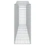 Gabion baskets 8 pcs arch shape iron 400x50x120/140 cm by vidaXL, Pots and planters - Ref: Foro24-3145975, Price: 1,00 €, Dis...