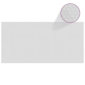 Cubierta solar de piscina de PE flotante gris 400x200 cm de vidaXL, Cubiertas para piscina - Ref: Foro24-93010, Precio: 38,18...