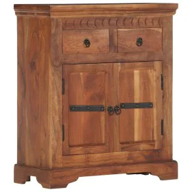 Aparador de madera maciza de acacia 63x30x75 cm de vidaXL, Aparadores - Ref: Foro24-248005, Precio: 252,14 €, Descuento: %